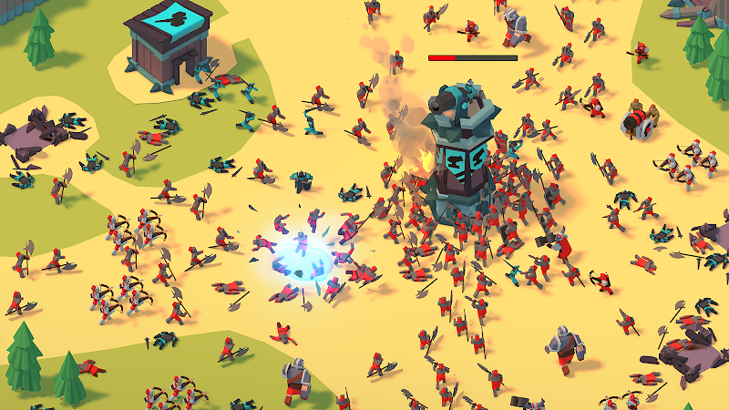 Idle Siege: War Tycoon Game