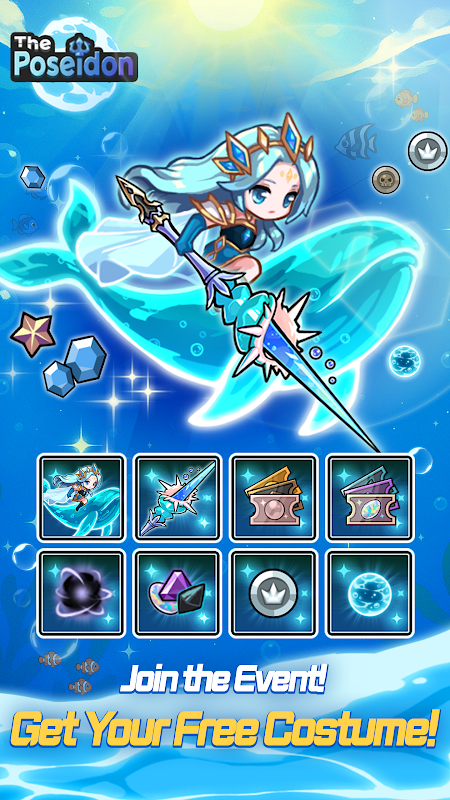 Raising Poseidon: Idle RPG