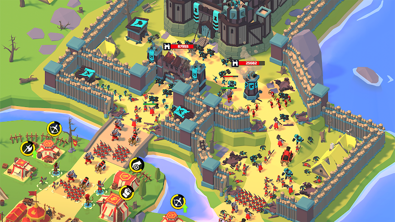 Idle Siege: War Tycoon Game