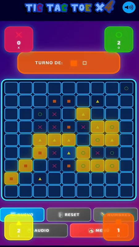 Tic Tac Toe X4