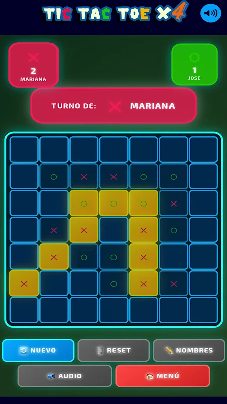Tic Tac Toe X4