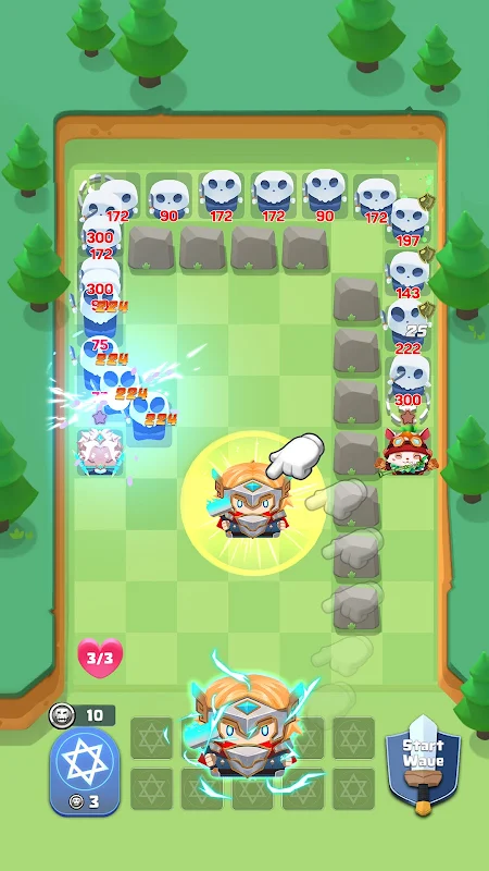 Cube Defender: Casual TD