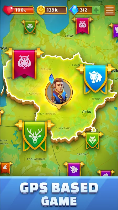 Street Conquest: Map MMO / RPG