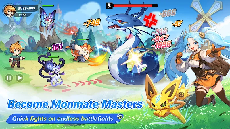 Monmate Master: Idle Adventure