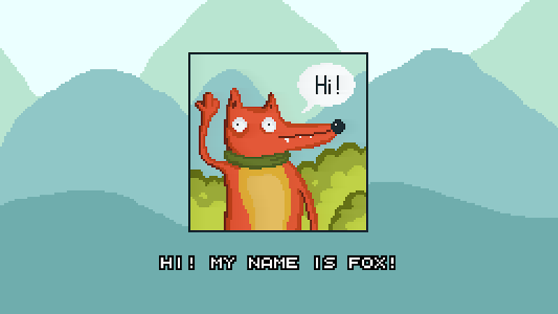 Fox and Raccoon