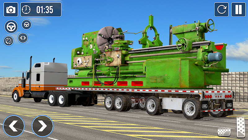 22 wheeler Cargo Truck Game 3D