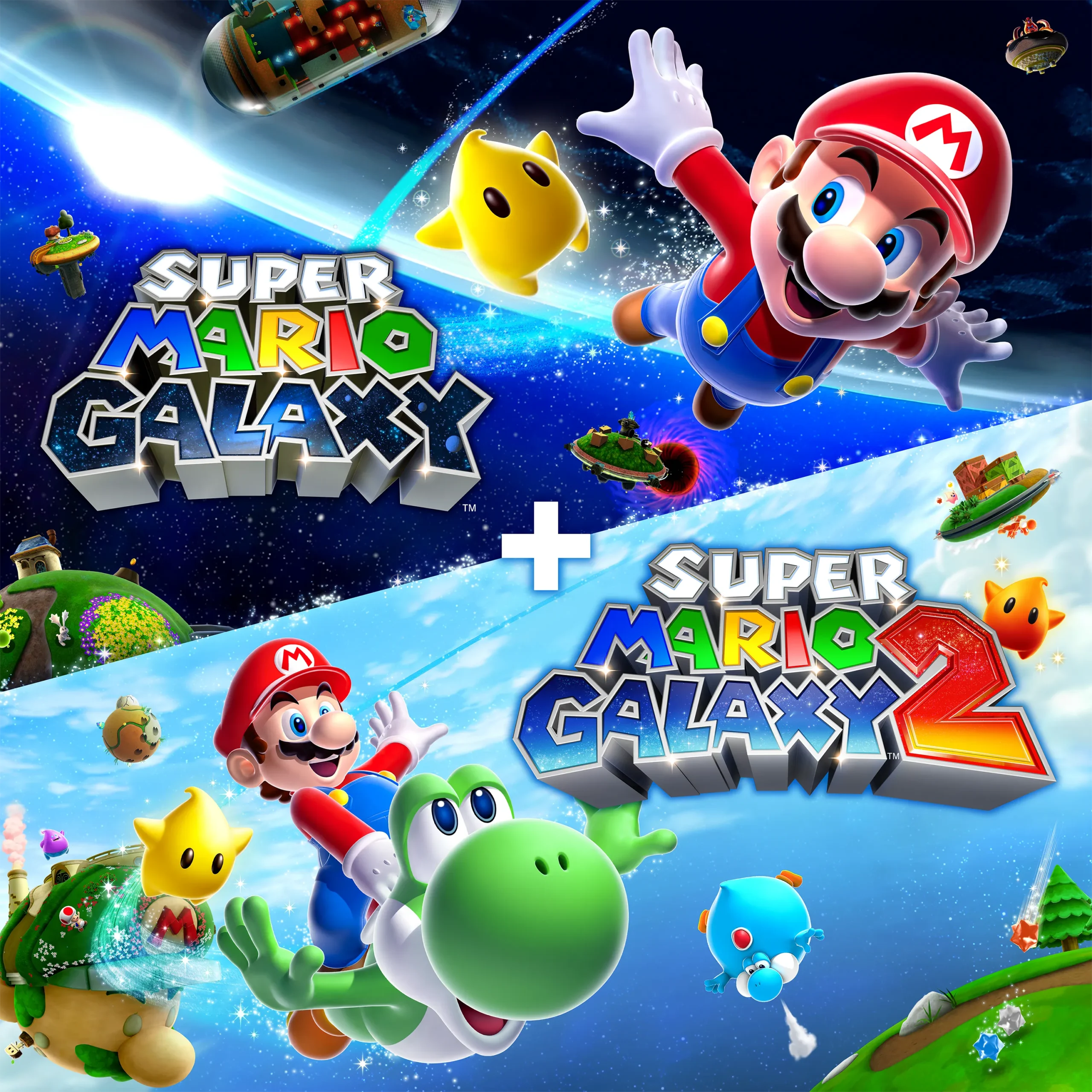 دانلود بازی Super Mario Galaxy 1 and 2 remaster